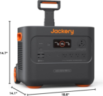 Jackery Solar Generator 4000 Kit (Explorer 2000 Plus + 1X PackPlus E2000 Plus Expandable Battery + 2X200W Solar Panel) - Image 2